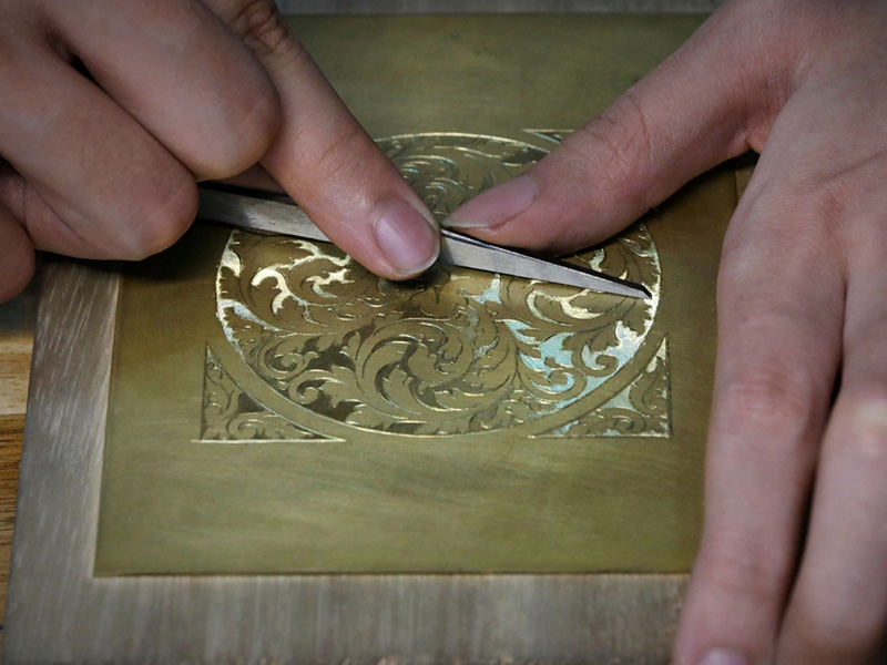 意大利雕金工藝 ENGRAVING